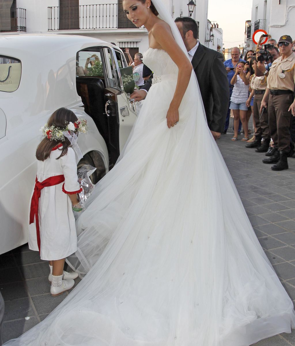 La novia, la modelo Jessica Ramírez