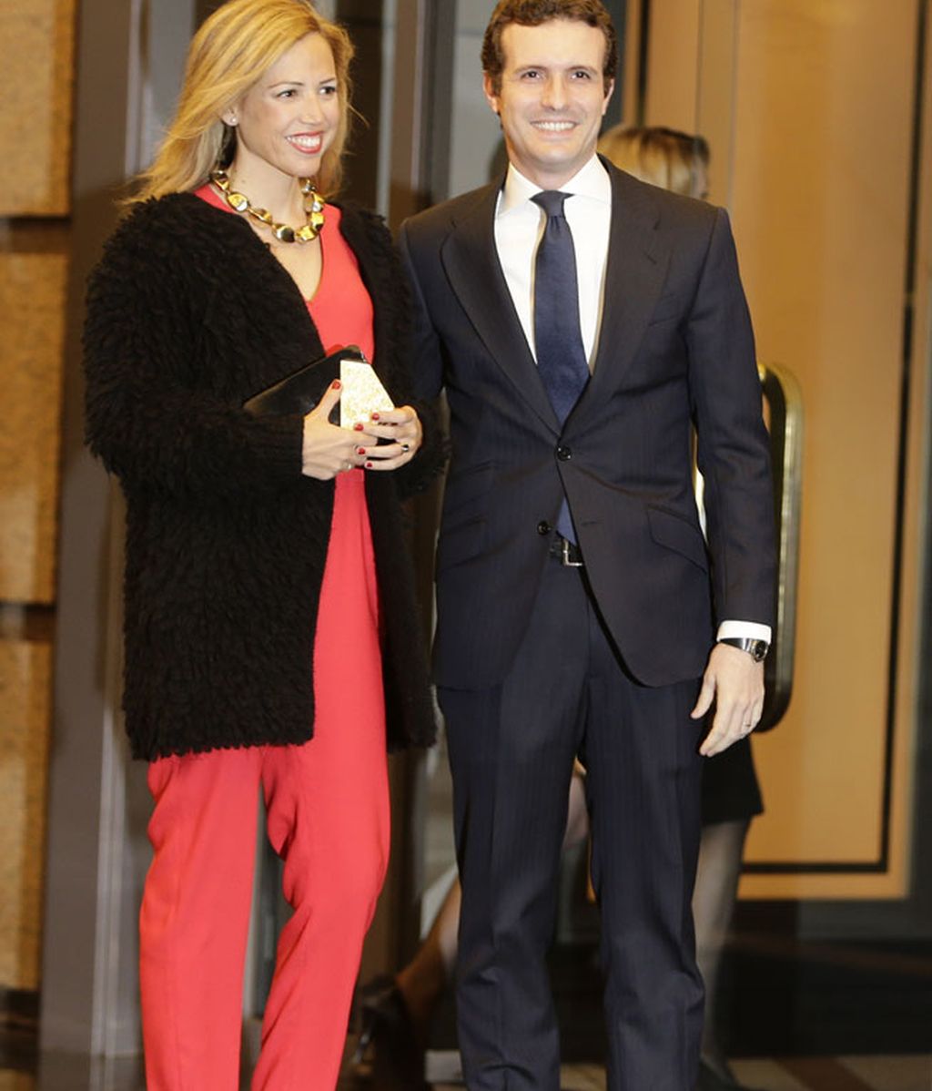 Pablo Casado y su mujer Isabel Torres