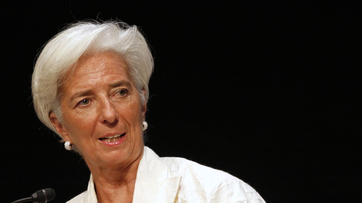 Christine Lagarde en visita a Japón