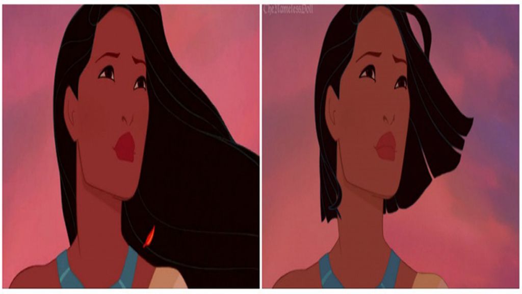 Las princesas de Disney se cortan el pelo