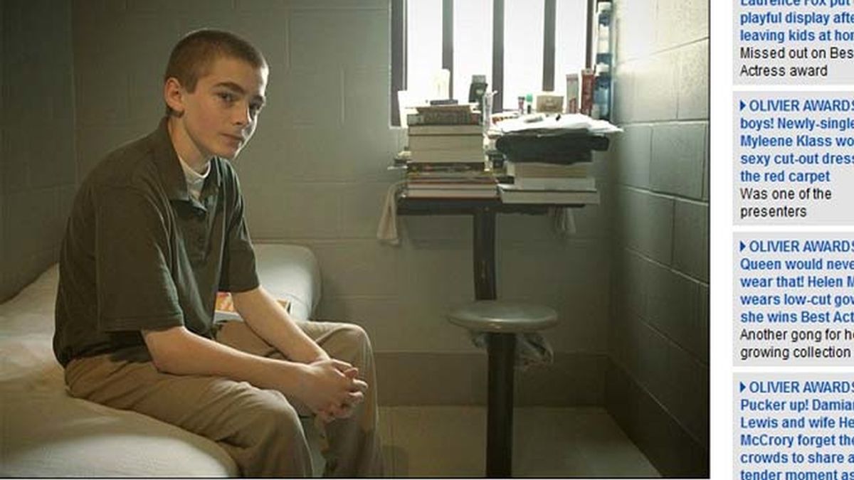La vida en la cárcel del niño juzgado a cadena perpetua a los 12 años