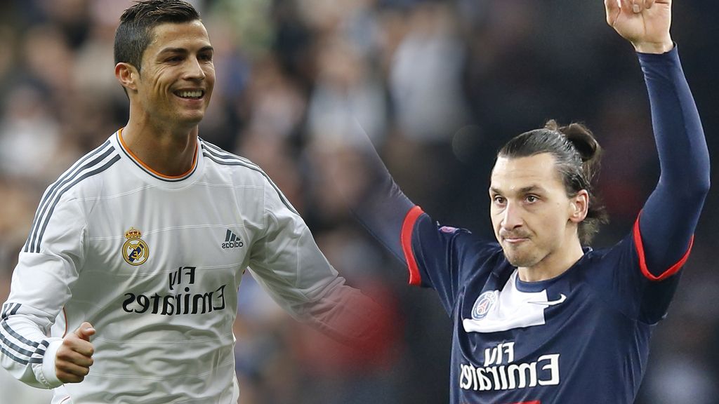 Cristiano Ronaldo e Ibrahimovic