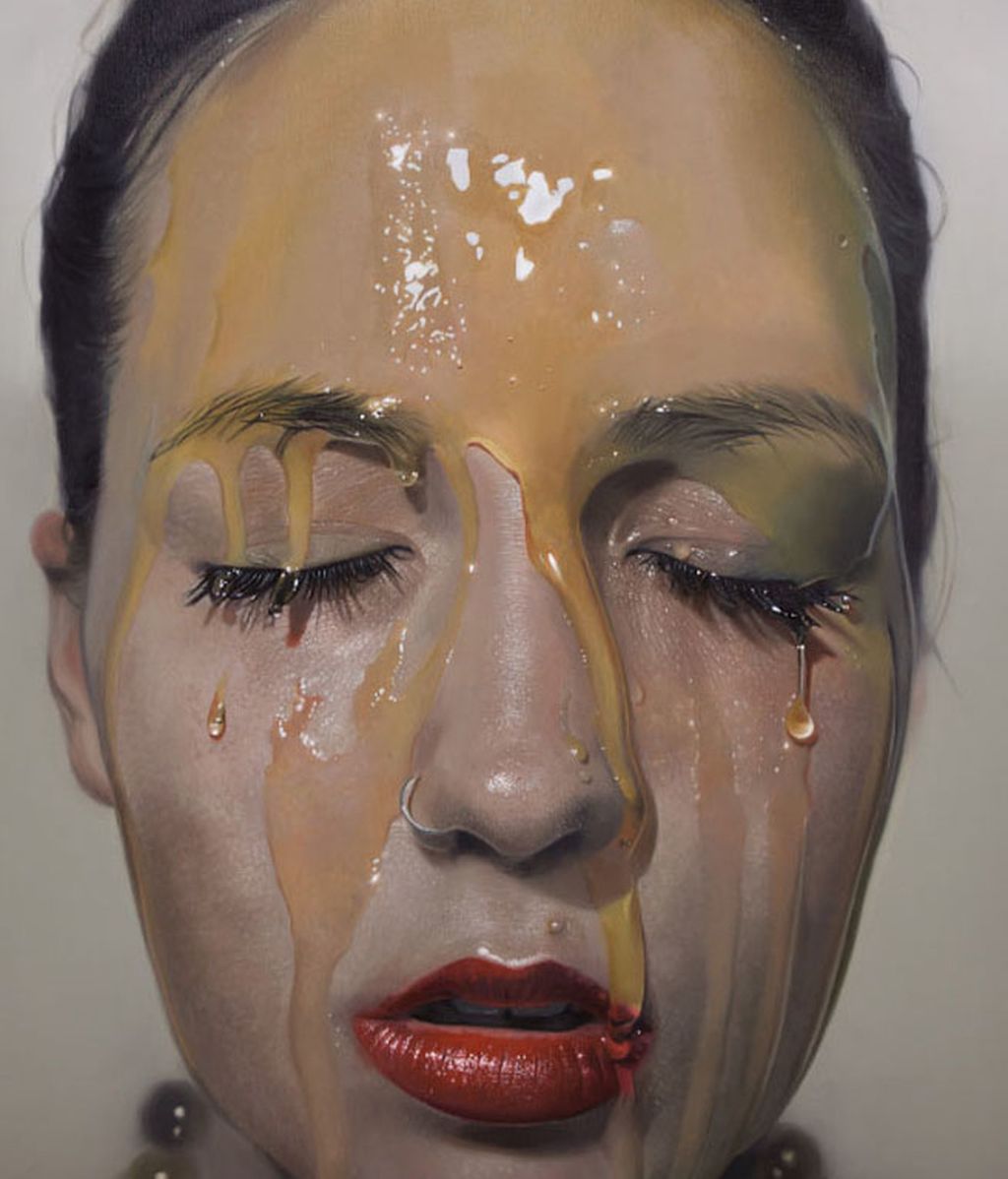 Talento y una técnica muy especial, así son las pinturas de Mike Dargas