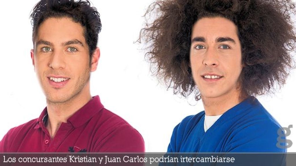 Los concursantes Kristian y Juan Carlos podrían irtercambiarse