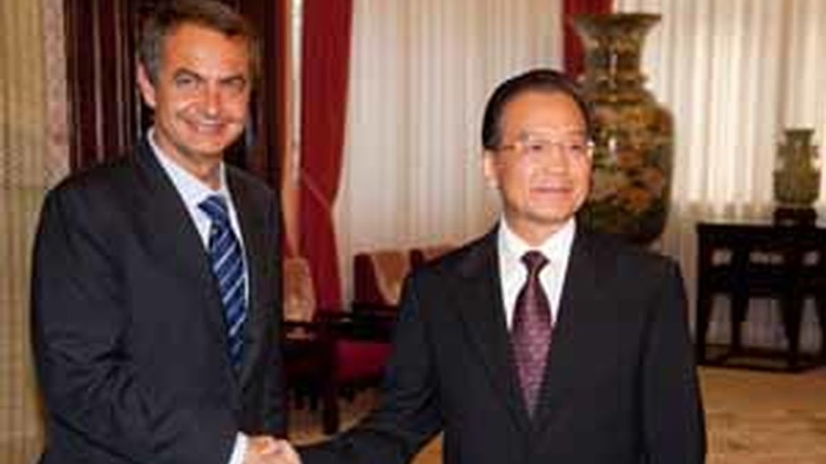 El primer ministro chino promete a Zapatero más importaciones