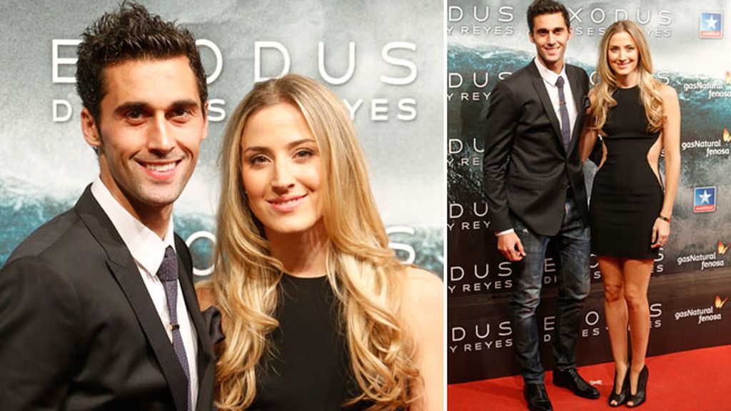 Álvaro Arbeloa y su mujer, Carlota Ruíz