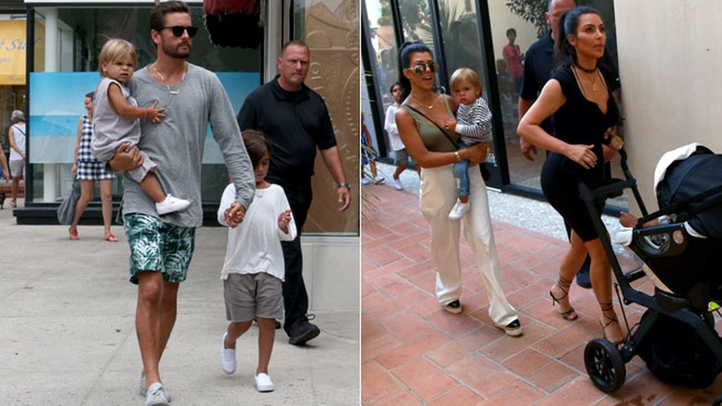La primera vez en público de Saint West: el clan Kardashian celebra el Día de la Abuela