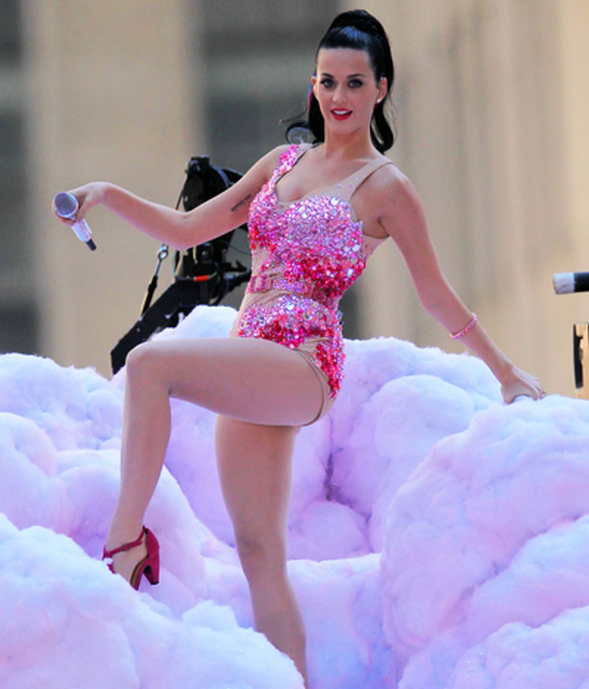Katy Perry, 'aficionada' a robar almohadas y todo lo que se le ponga delante en los hoteles.