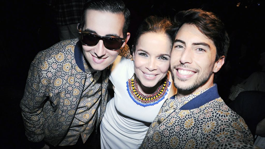 Carme Chaparro quiso hacerse un 'selfie' con nosotros