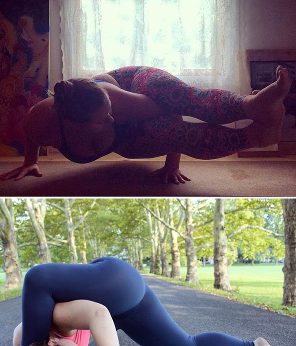"El yoga me ayudó a quererme de nuevo"
