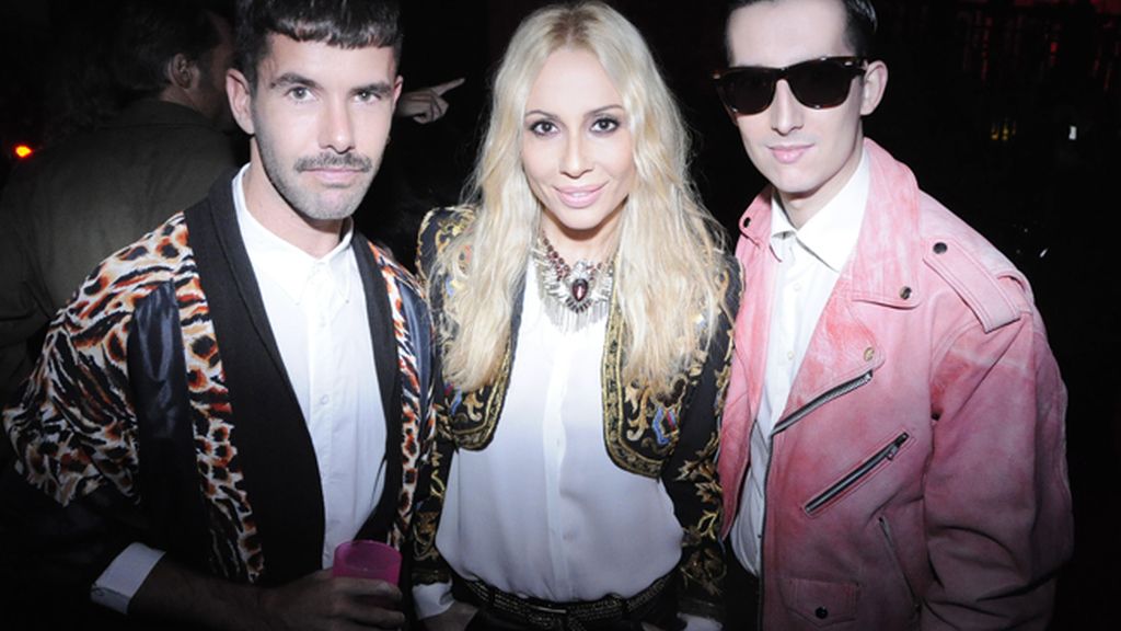 Pedriño, Marta Sánchez y Crawford