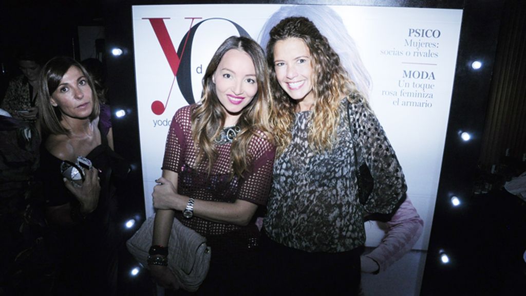 La estilista Ana Antic con Eva Hernández, directora general de Piazza Comunicación