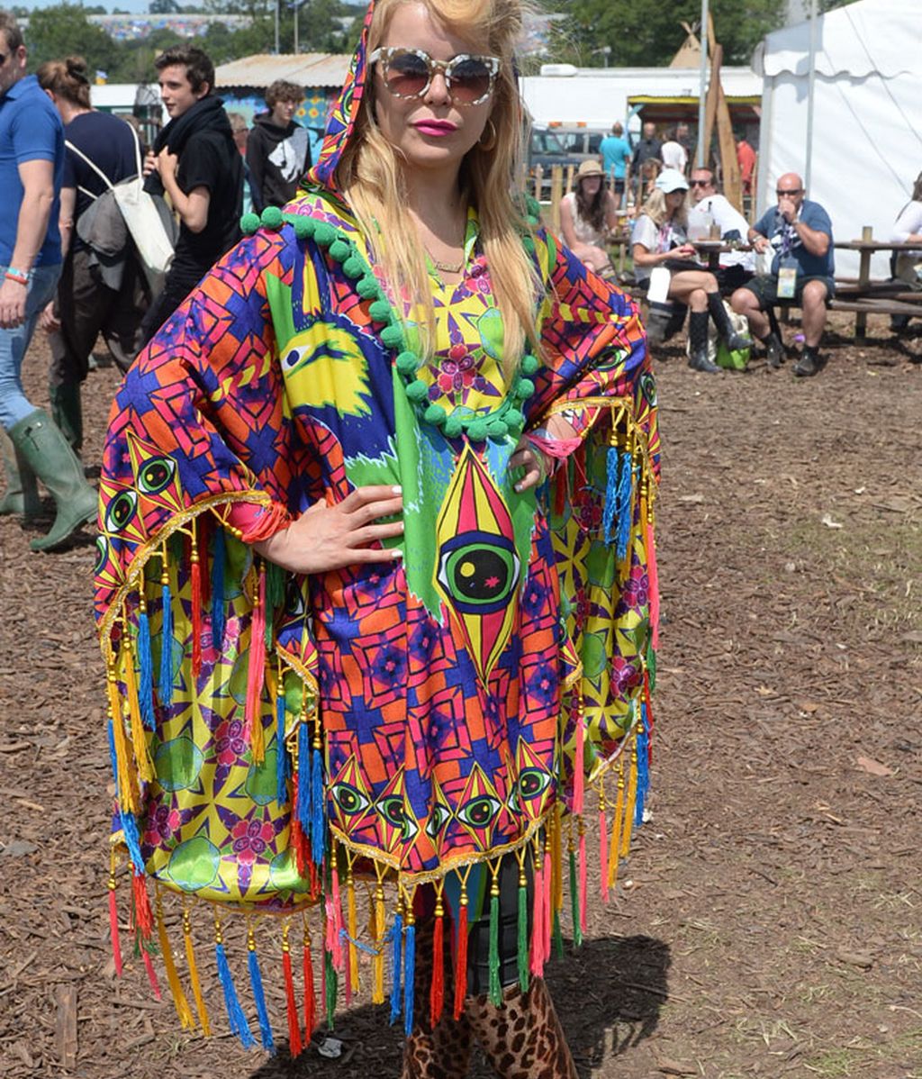 Paloma Faith con uno de sus extravagantes estilismos