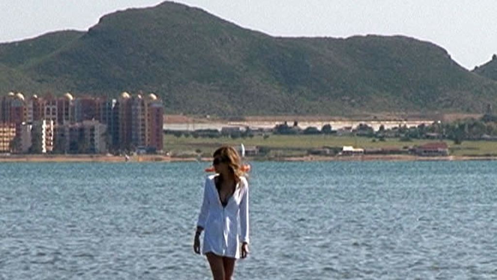 Un baño en La Manga