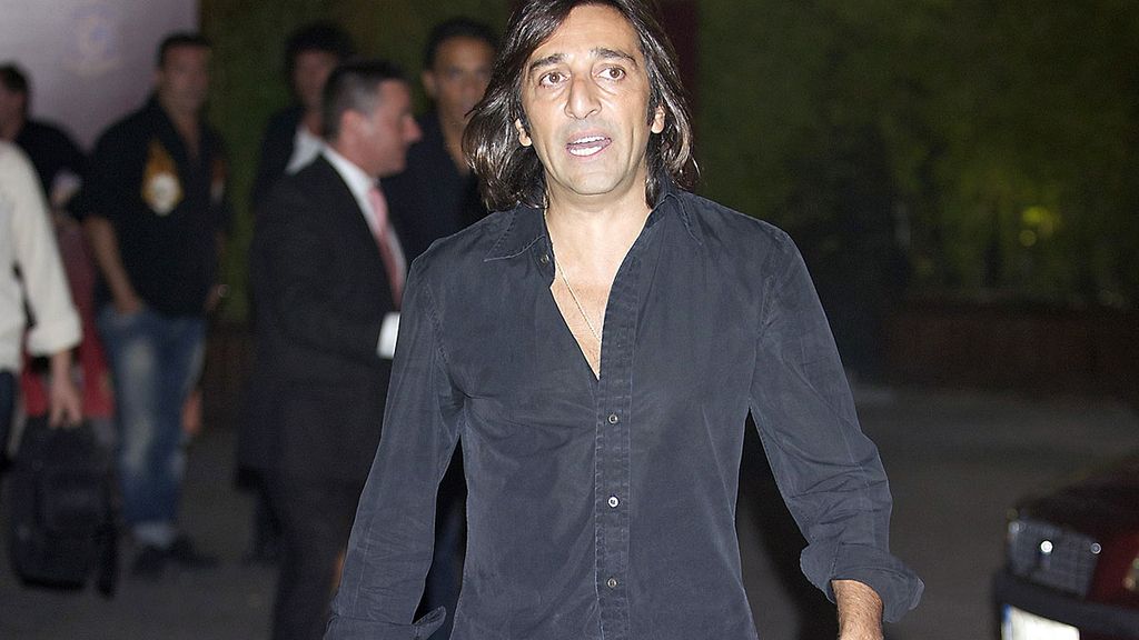 Antonio Carmona durante la fiesta de la Selección española