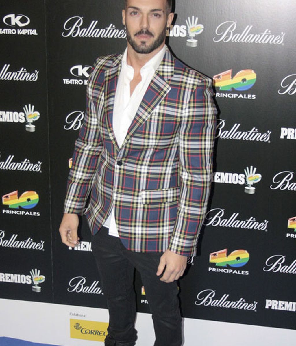 Cristina Pedroche, Dani Martín y Soraya Arnelas, en la fiesta 40 principales