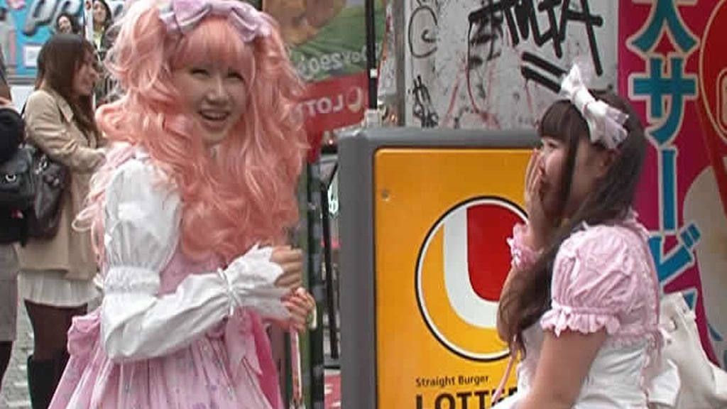 Princesas en las calles de Tokio