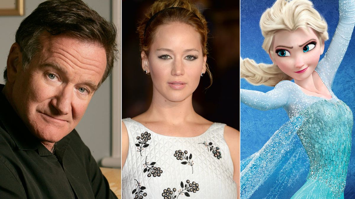 Un año de cine en Google: De Robin Williams a Jennifer Lawrence