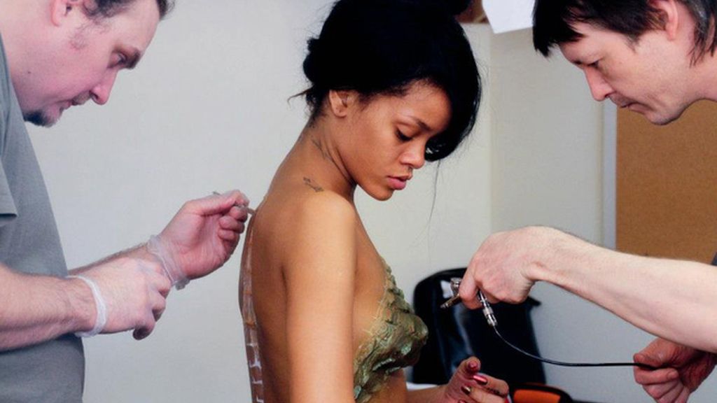 Rihanna al descubierto