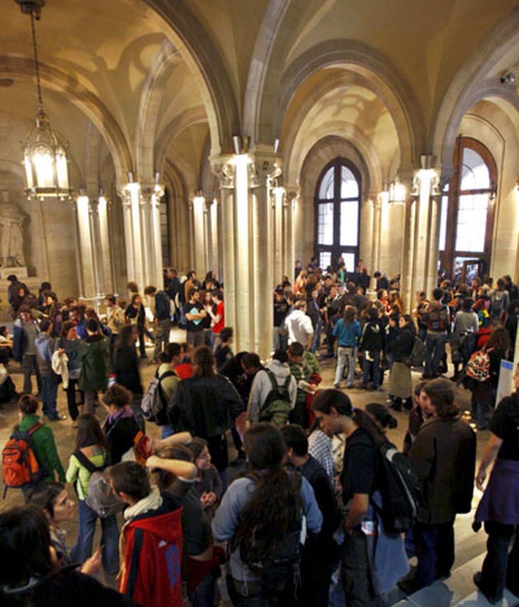 Los universitarios contra el Plan Bolonia