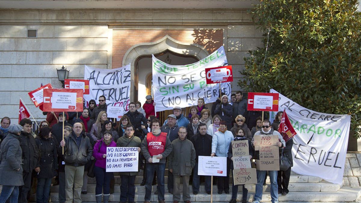 Trabajadores de Paradores de Teruel exigen una reunión urgente