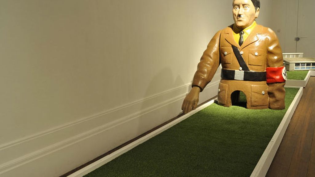 Hitler como hoyo de golf