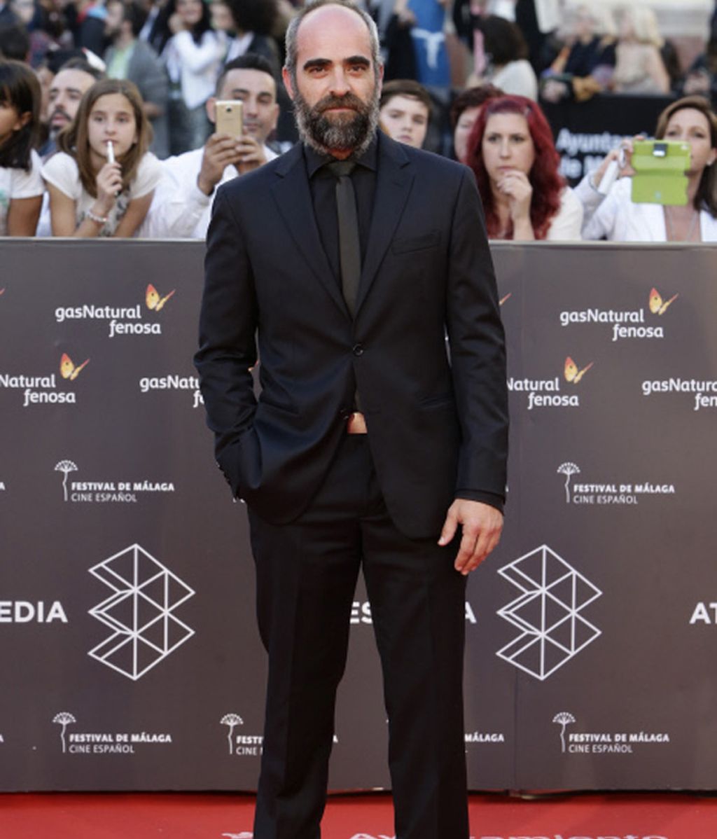 Luis Tósar en el Festival de Málaga con motivo de la presentación de 'Toro'
