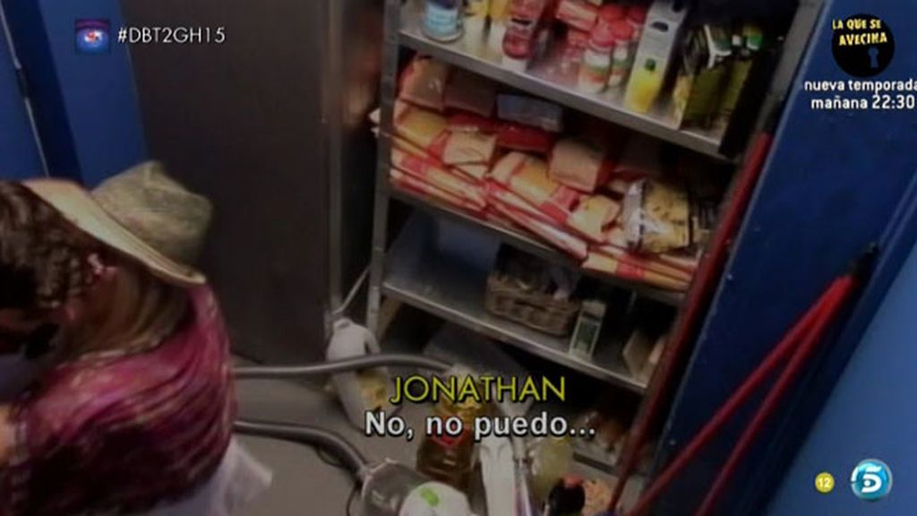 Jonathan, a Yoli: "Me la estas liando que flipas"