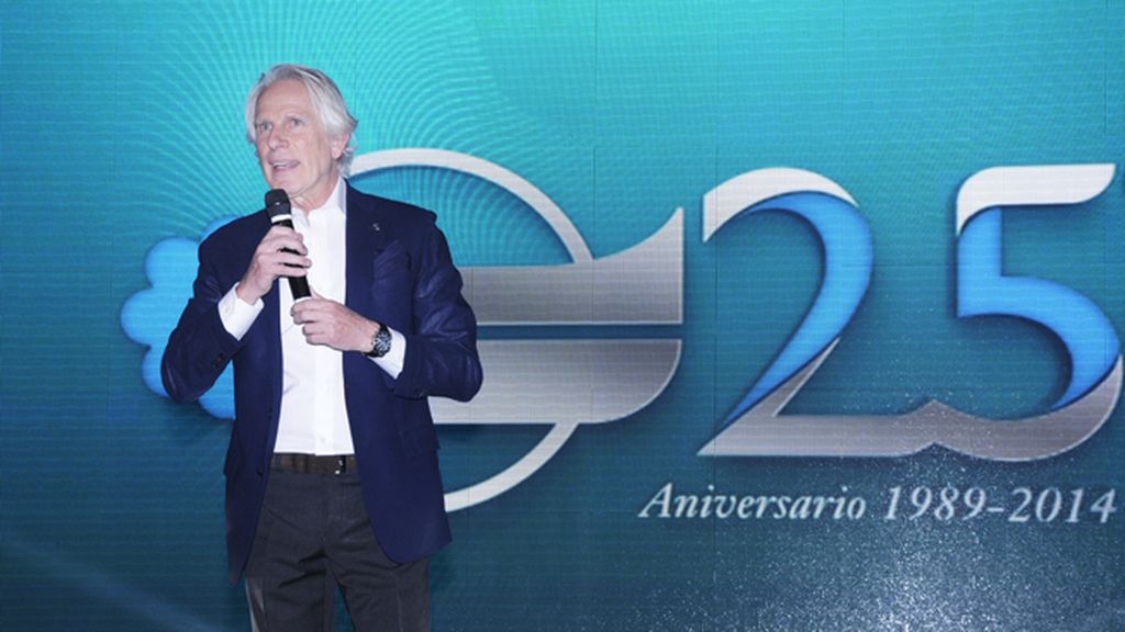 Giuseppe Tringali, presidente de Publiespaña, quiso compartir unas palabras con todos los asistentes