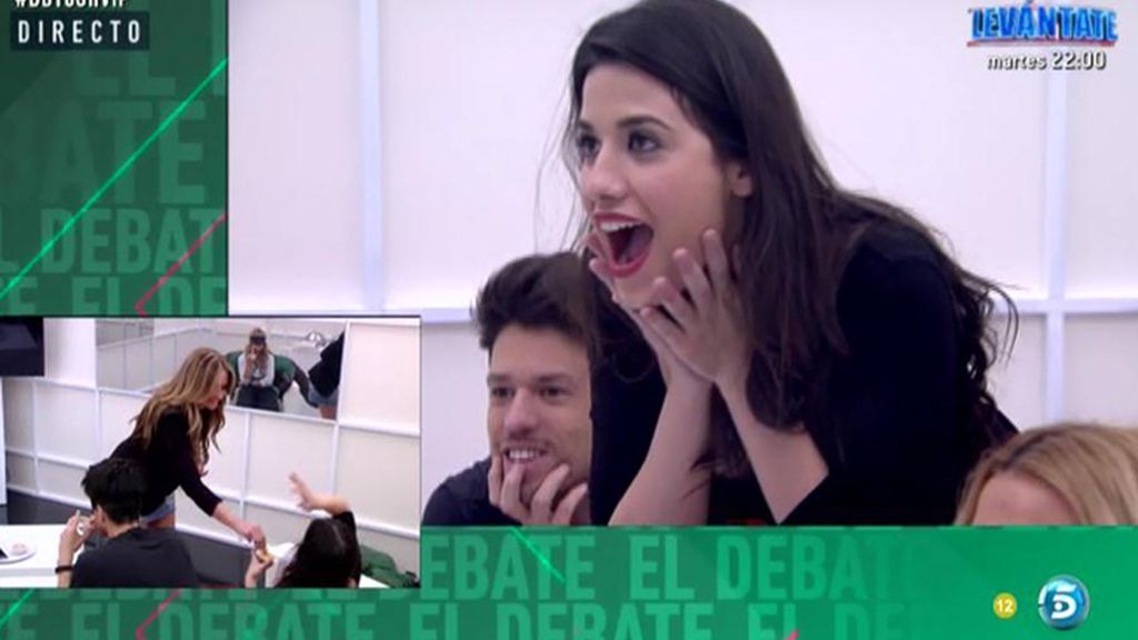 Ares, Chari y Fede llevaban un antifaz