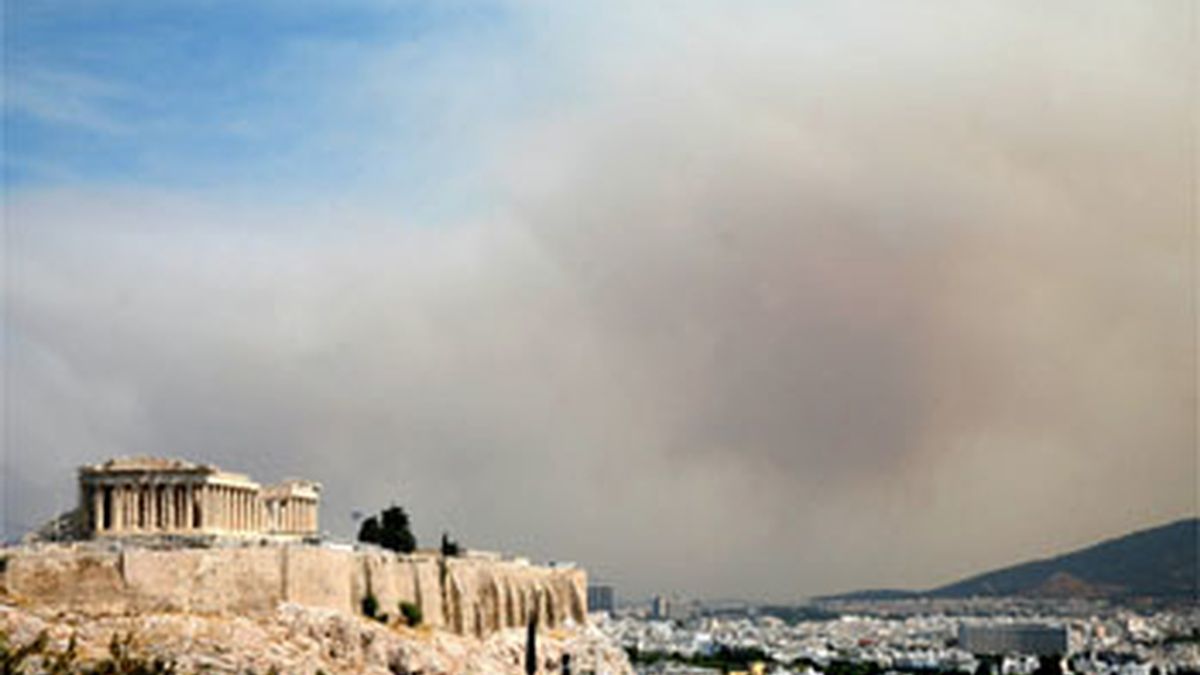 Grecia en llamas