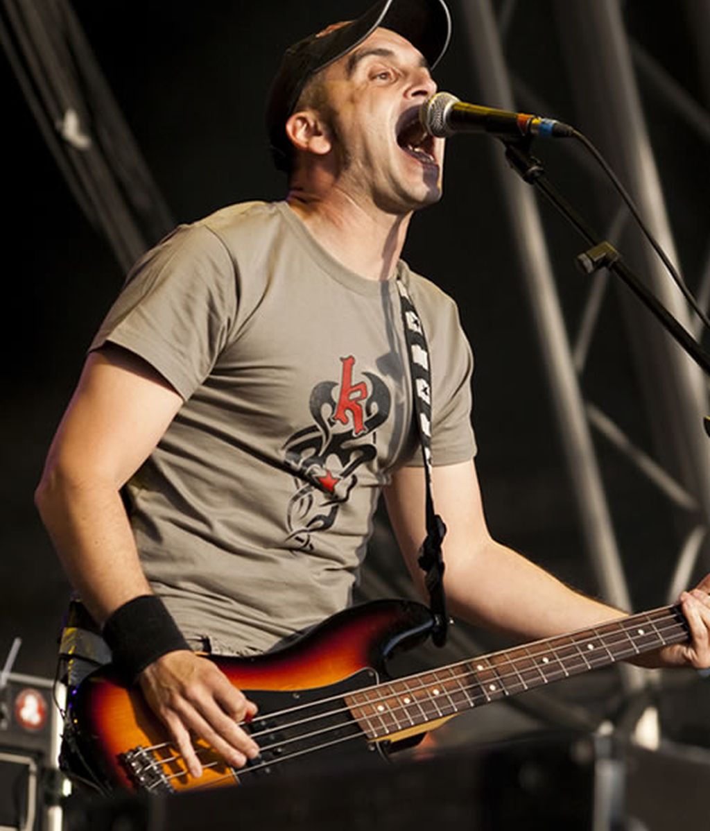 Placi (Segismundo Toxicómano) durante su actuación en Viña Rock