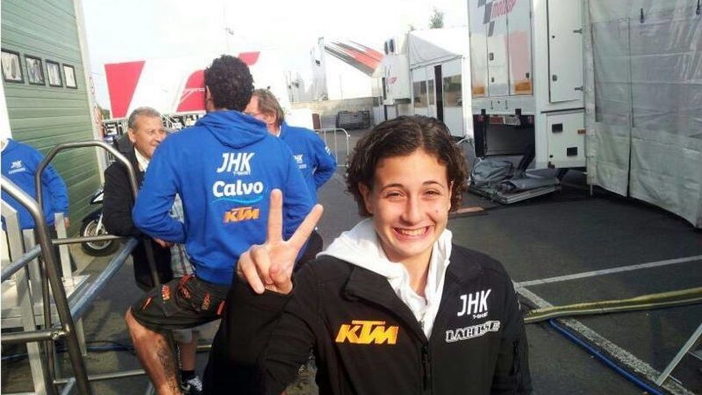 'Anita' Carrasco, la niña de Cehegín que ha hecho historia en el Mundial de Moto3