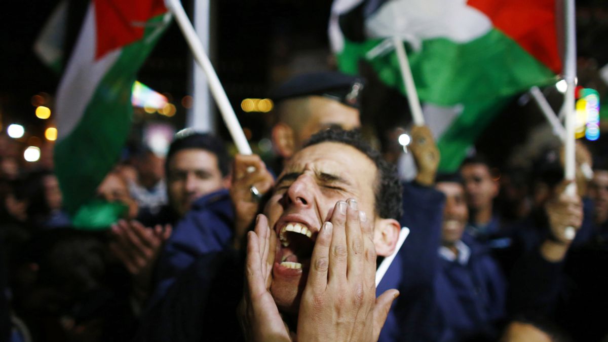 Euforia en Ramala tras la decisión de la ONU de integrar a Palestina como Estado Observador