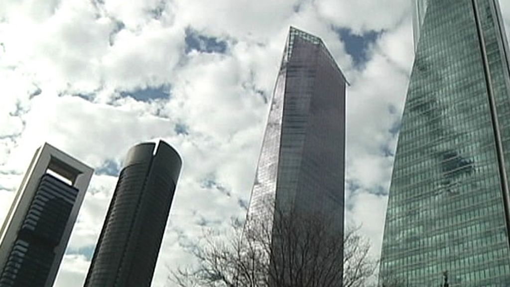 Algunas de las torres del Paseo de la Castellana