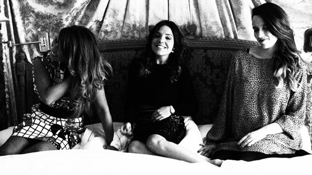 Así fue el 'making of' de la sesión en la suite real del Palace