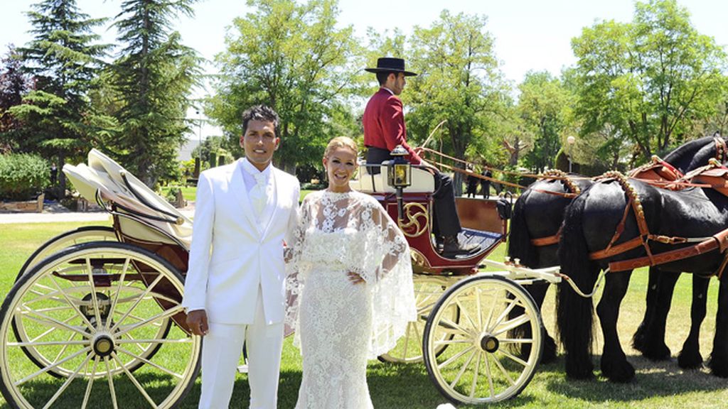 Pamelas y calesas, es la boda de Ezequiel Garay y Tamara Gorro