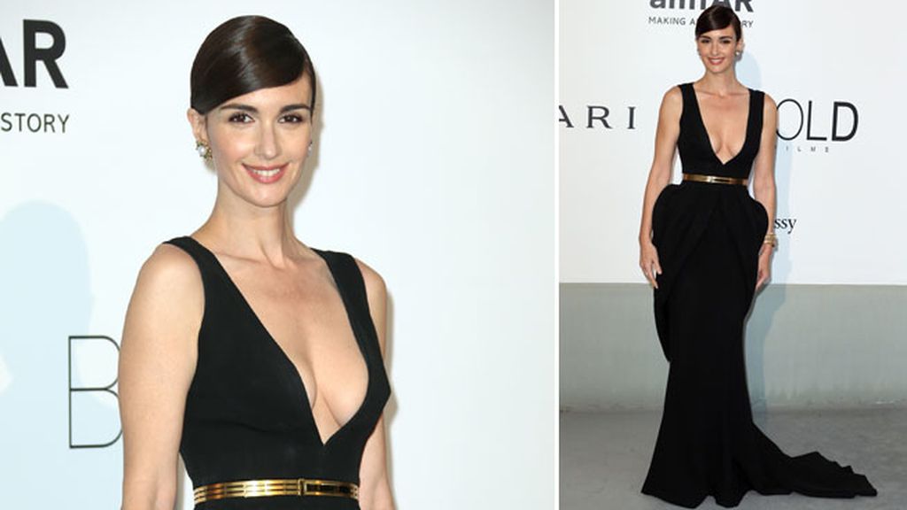 Paz Vega estaba radiante con su Fitriano Couture