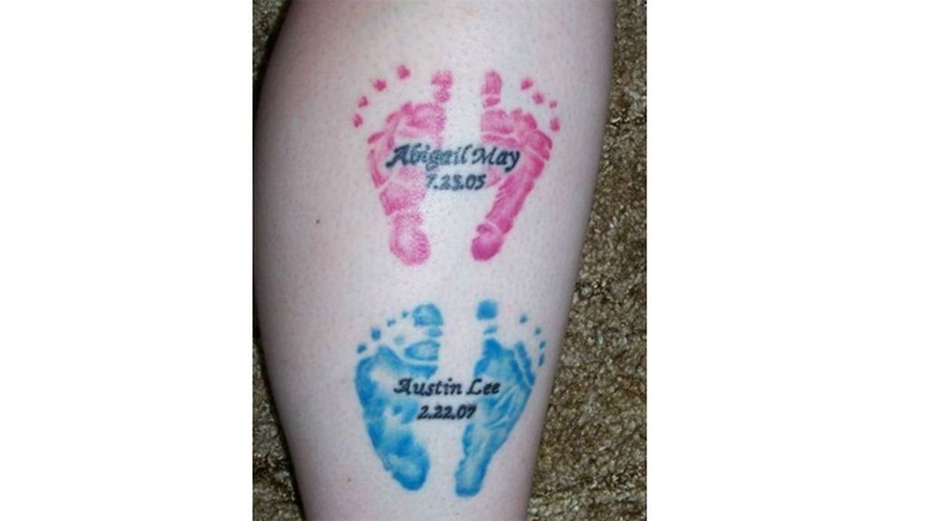 Curiosos homenajes a los hijos en la piel