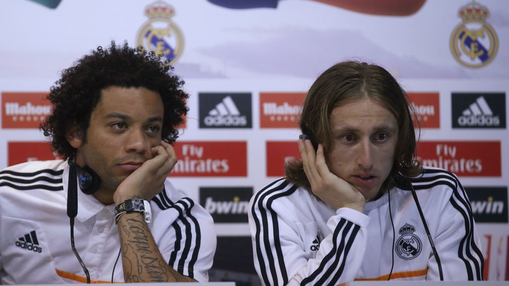 Marcelo y Modric