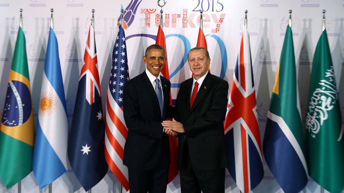 Barack Obama y Recep Tayyip Erdogan en una imagend e archivo
