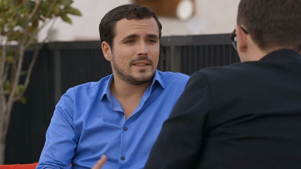 Alberto Garzón, gesto a gesto