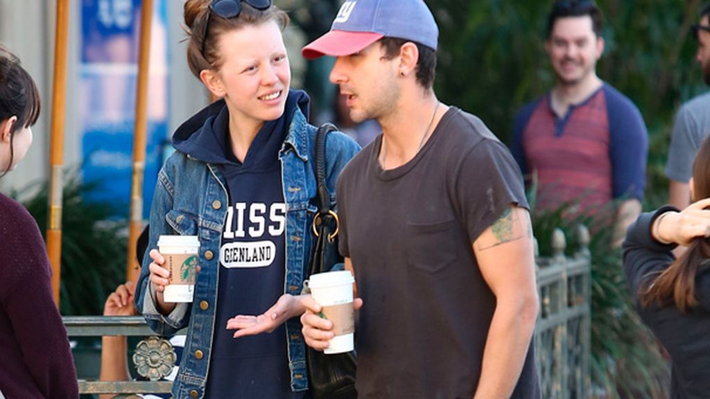 Shia LaBeouf y Mia Goth
