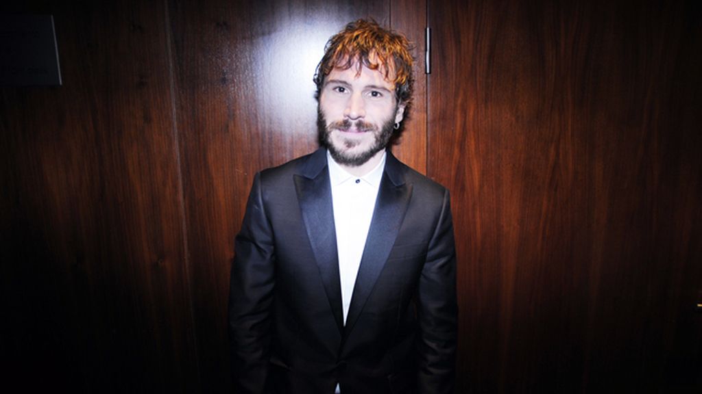 Rubén Ochandiano acudió vestido de Dsquared