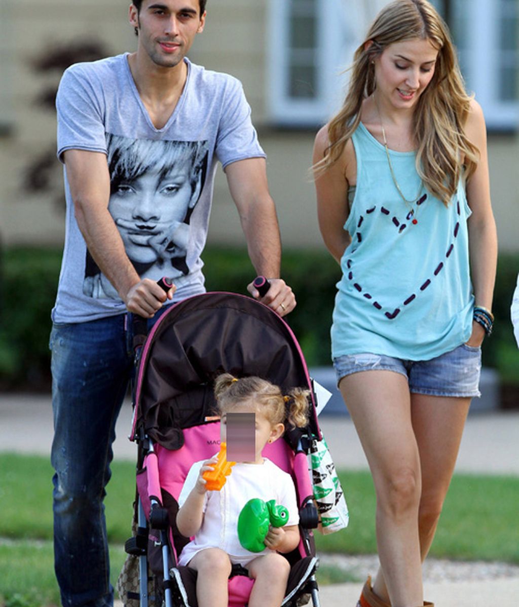 Torres y Arbeloa en familia