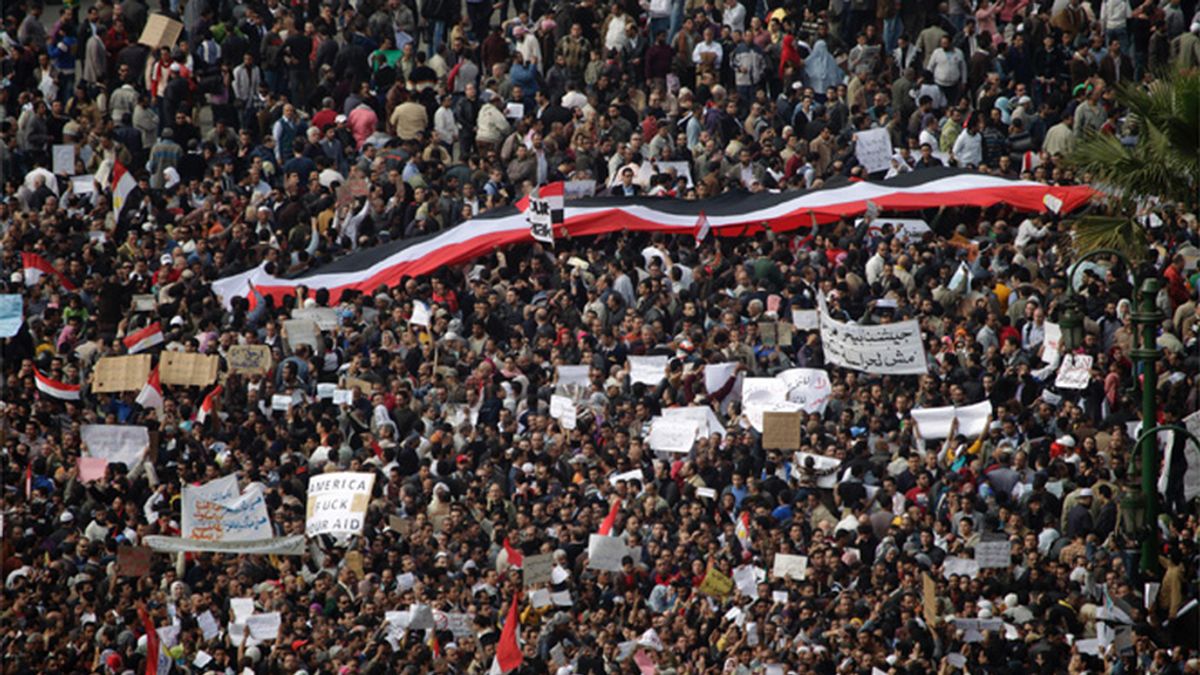 Egipto clama contra Mubarak