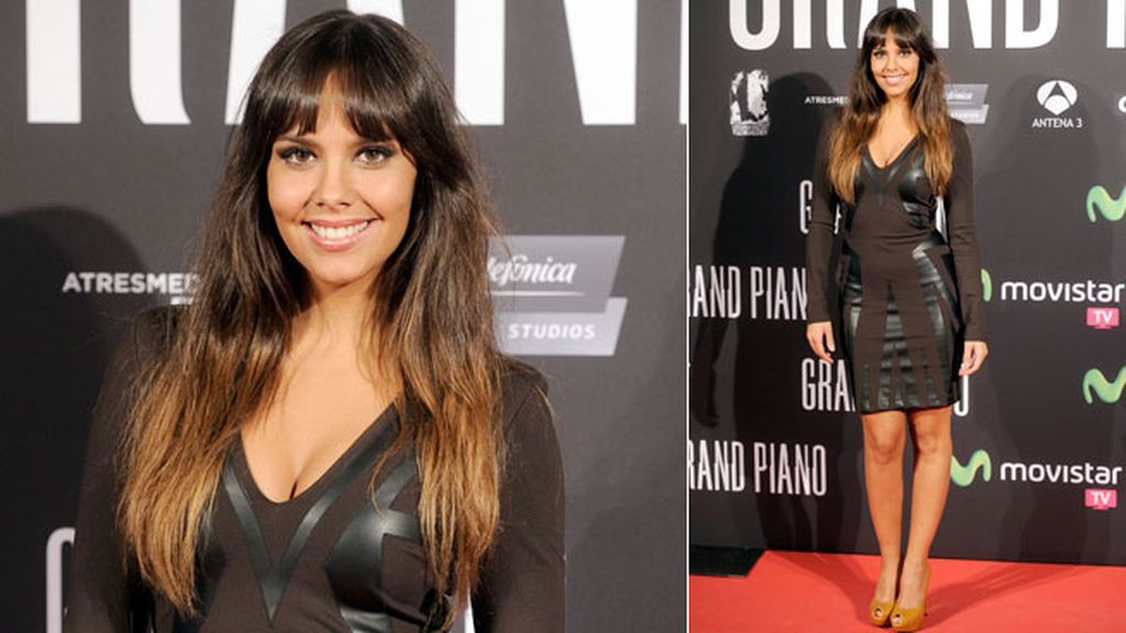 Cristina Pedroche lució un vestido negro