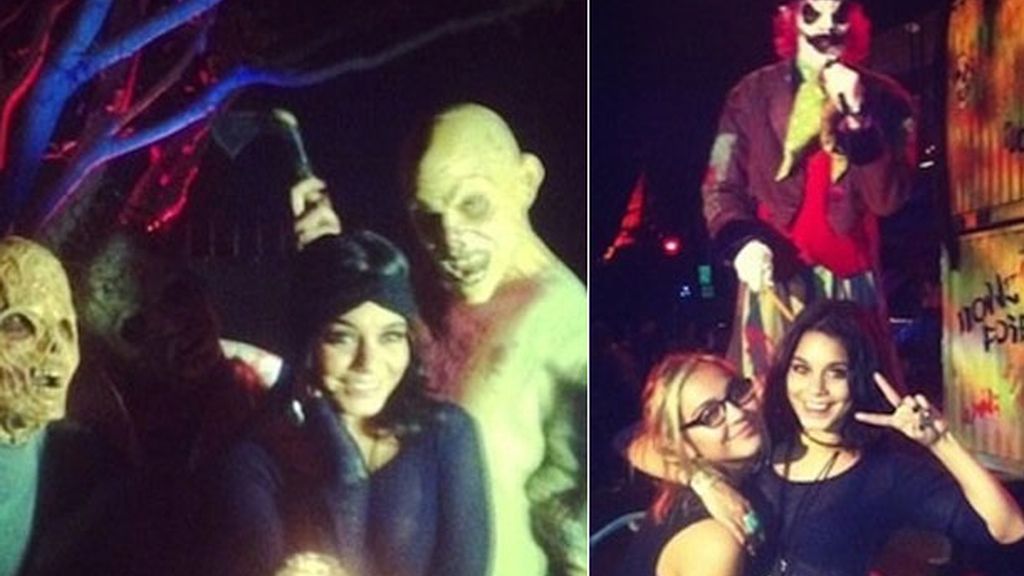 Vanessa Hudgens, en los Estudios Universal