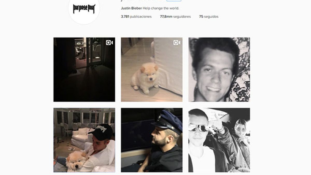 Justin Bieber reactiva su cuenta de Instagram