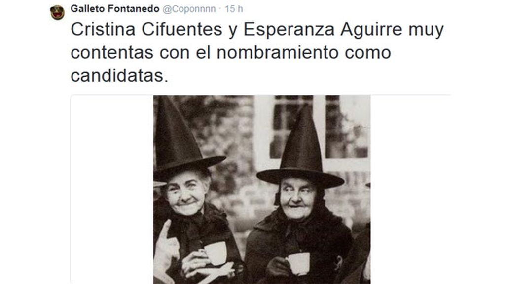 Twitter se llena de memes tras conocer las candidaturas de Cifuentes y Aguirre